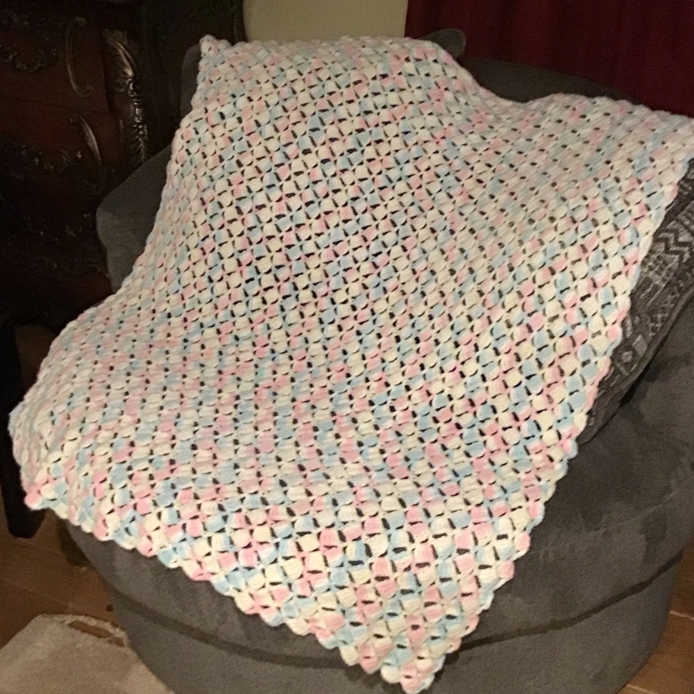 Cozy Multicolor Crochet Blanket